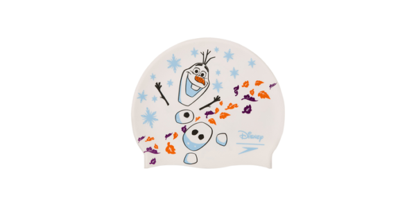 Czepek pływacki dziecięcy Speedo Disney Junior Print Cap Frozen 2 Olaf