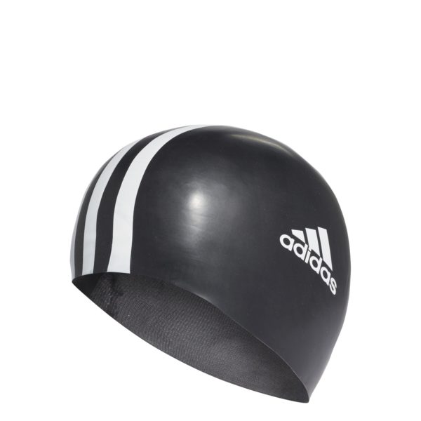 Czepek Pływacki Adidas 3 Stripes Silicone Swim Cap